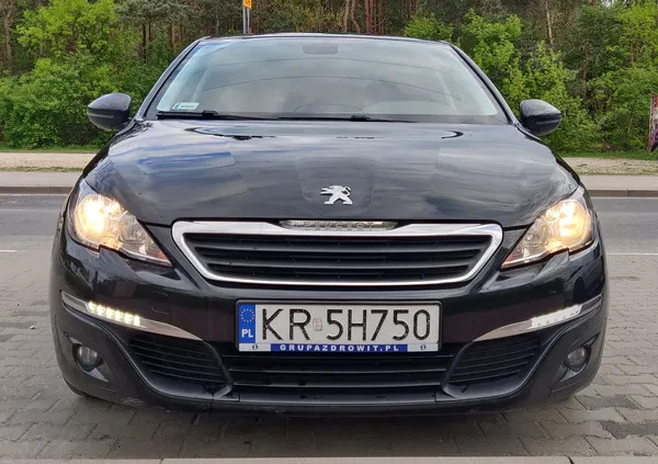 samochody osobowe Peugeot 308 cena 21500 przebieg: 262000, rok produkcji 2015 z Warszawa